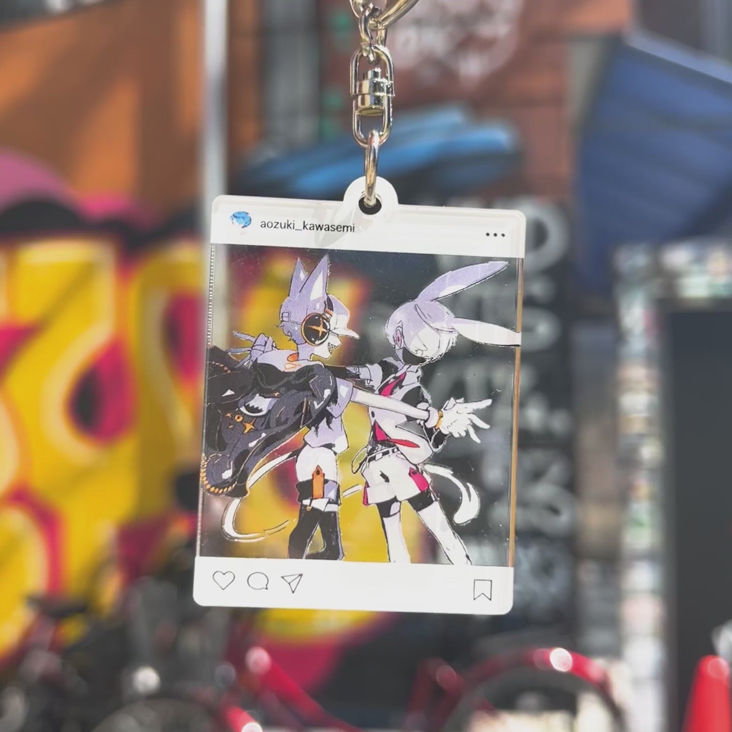 革蝉「インスタ風アクキー」《ワンスト Autumn Collection23'》