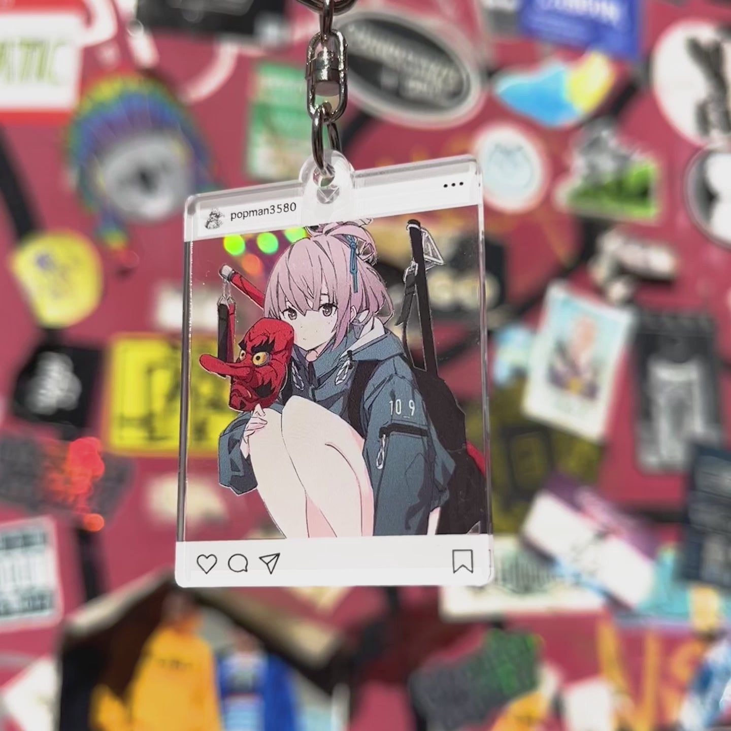 popman3580「インスタ風アクキー」《ワンスト Autumn Collection23'》