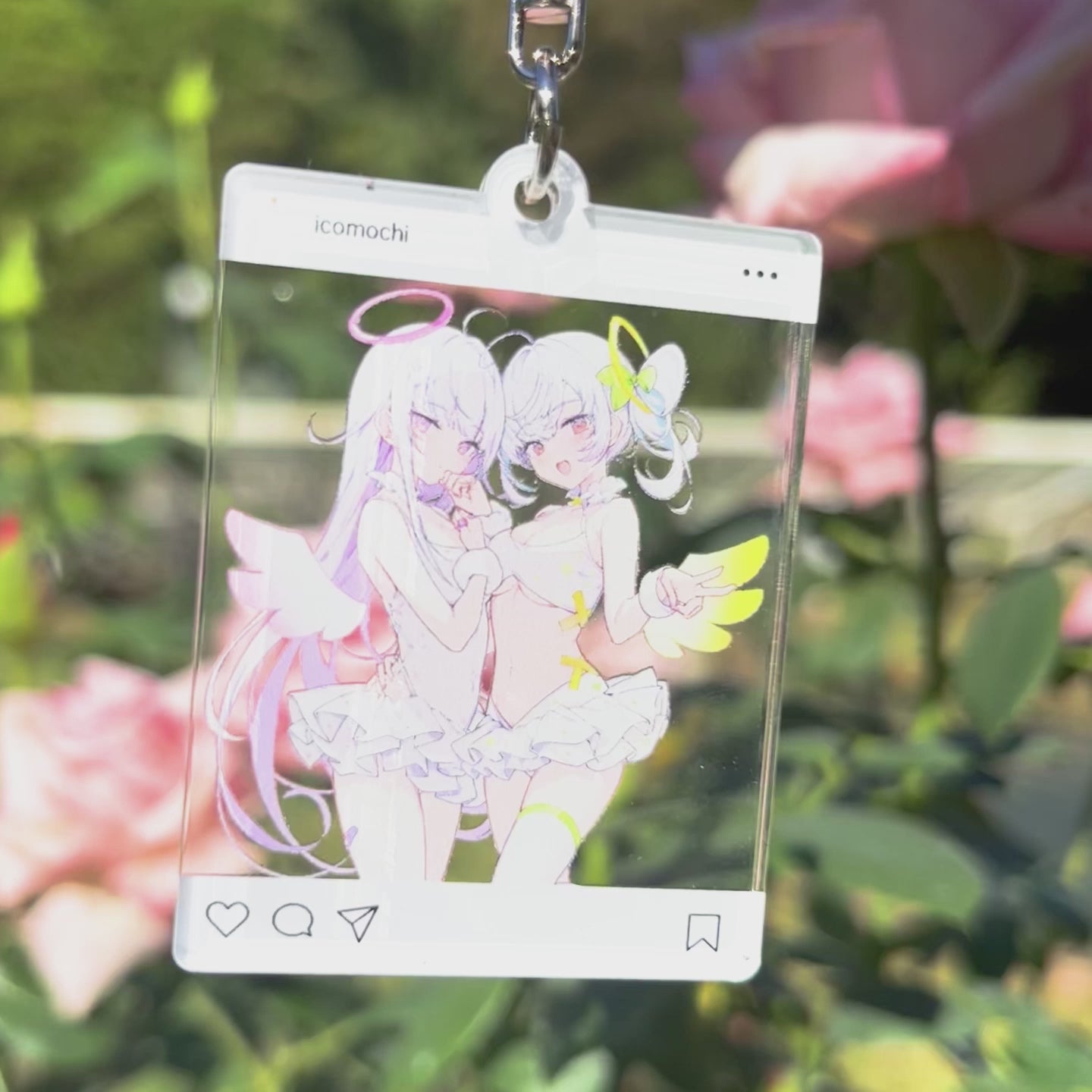 イコモチ「インスタ風アクキー」《ワンスト Autumn Collection23'》