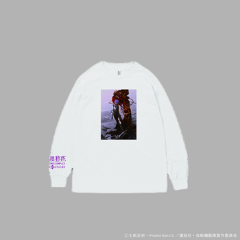 huke「ロングスリーブＴシャツ」<br>《攻殻機動隊S.A.C.×アーティストコラボ》