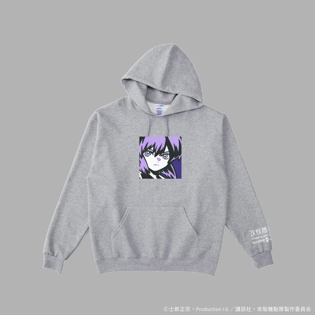 シゲマツ「フーディ(刺繍)」<br>《攻殻機動隊S.A.C.×アーティストコラボ》