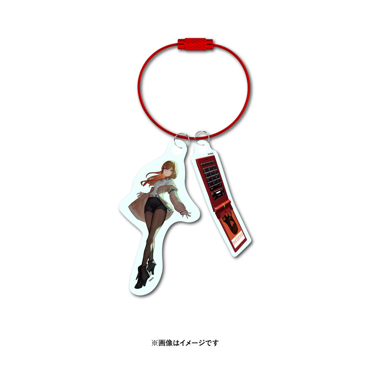 「アクリルキーホルダー」<br>《STEINS;GATE × クリエイターコラボ》