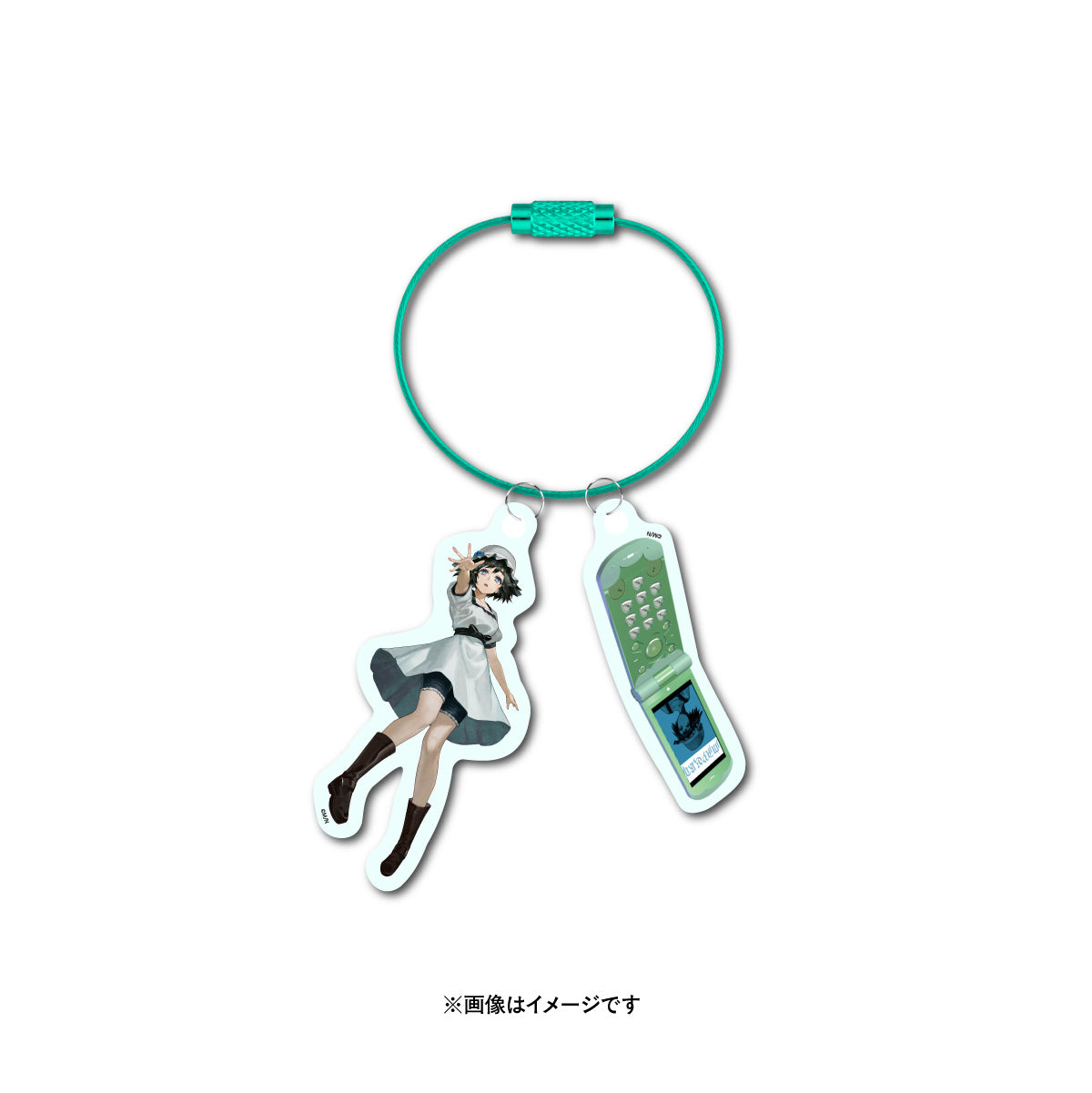 イギリス　アクリルキーホルダー　イベント記念 アクリルキーホルダー」《STEINS;GATE 15周年記念POPUP企画展》