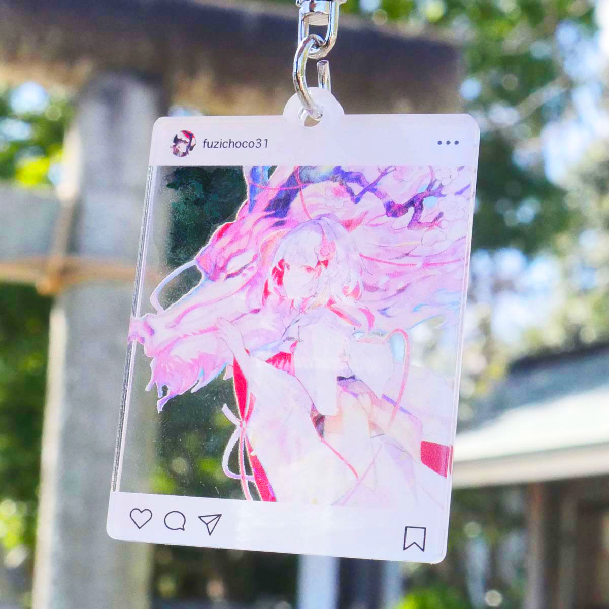 藤ちょこ「サイン色紙+instaアクキー+ポストカード」《ワンスト 藤ちょこ「サイン色紙+instaアクキー+ポストカード」《ワンスト