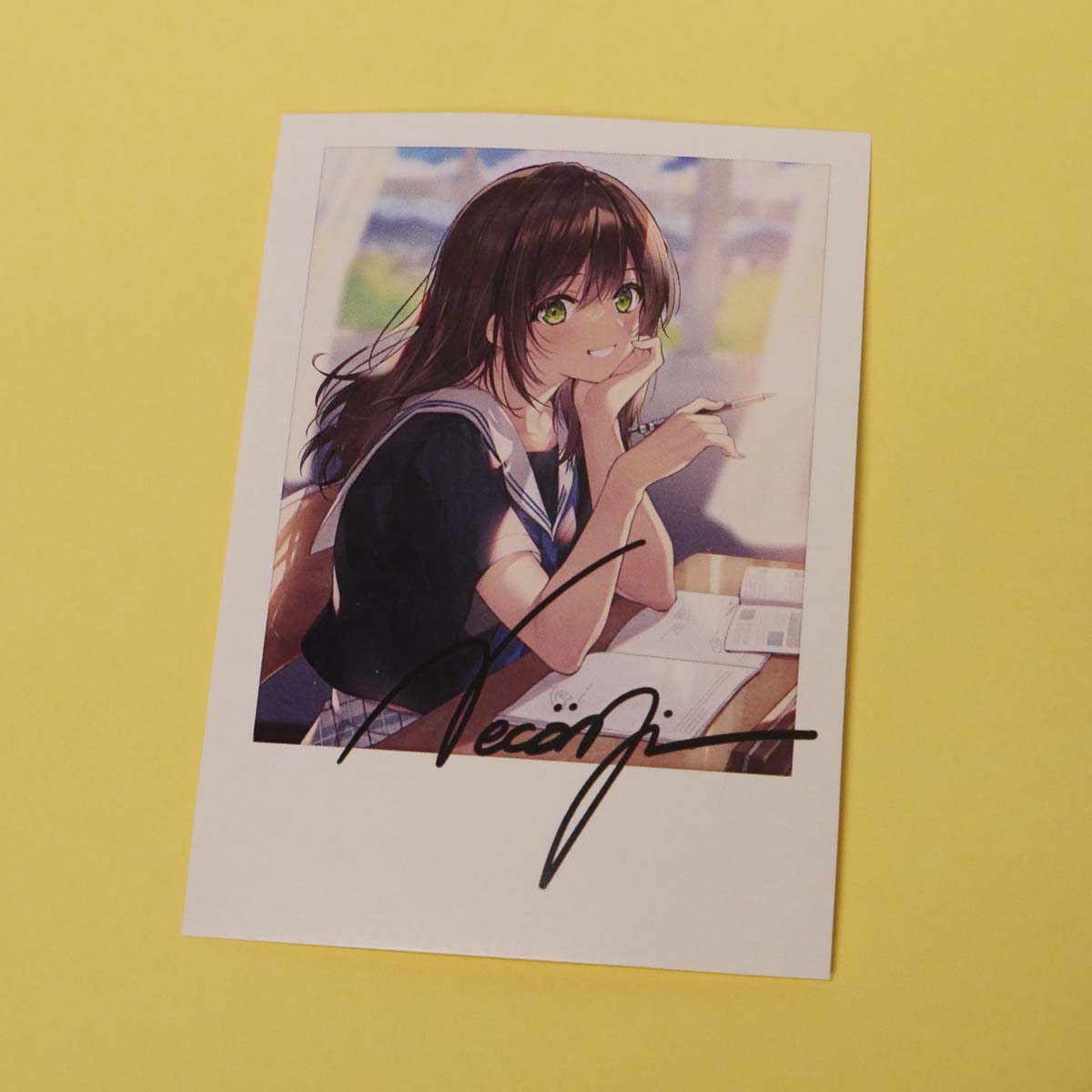 necomi先生 サイン入り色紙 necomi先生 サイン入り色紙 (necömi necomi先生 サイン入り色紙 necomi先生 サイン入り色紙 (necömi