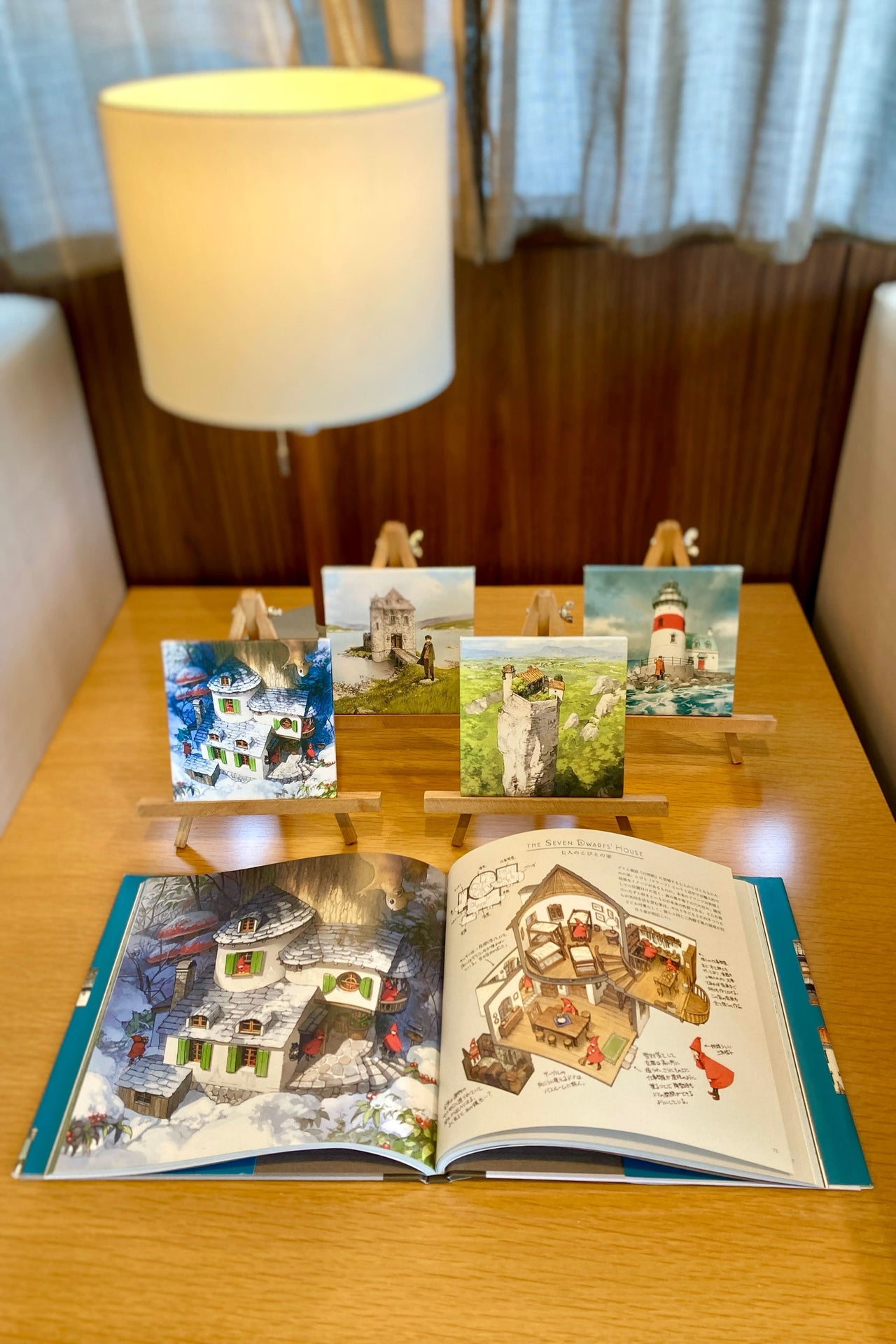 吉田誠治<br>「ものがたりの家」<br>オリジナルミニキャンバス