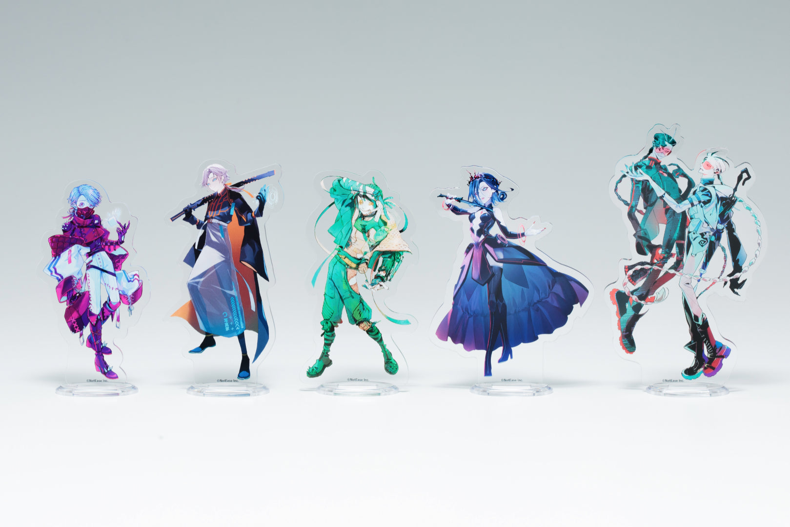 NEO JAPONISM アクリルスタンド 5体セット 追加販売 決定》ヤスタツ×傭兵「TOKYO NEO」アクリルスタンド