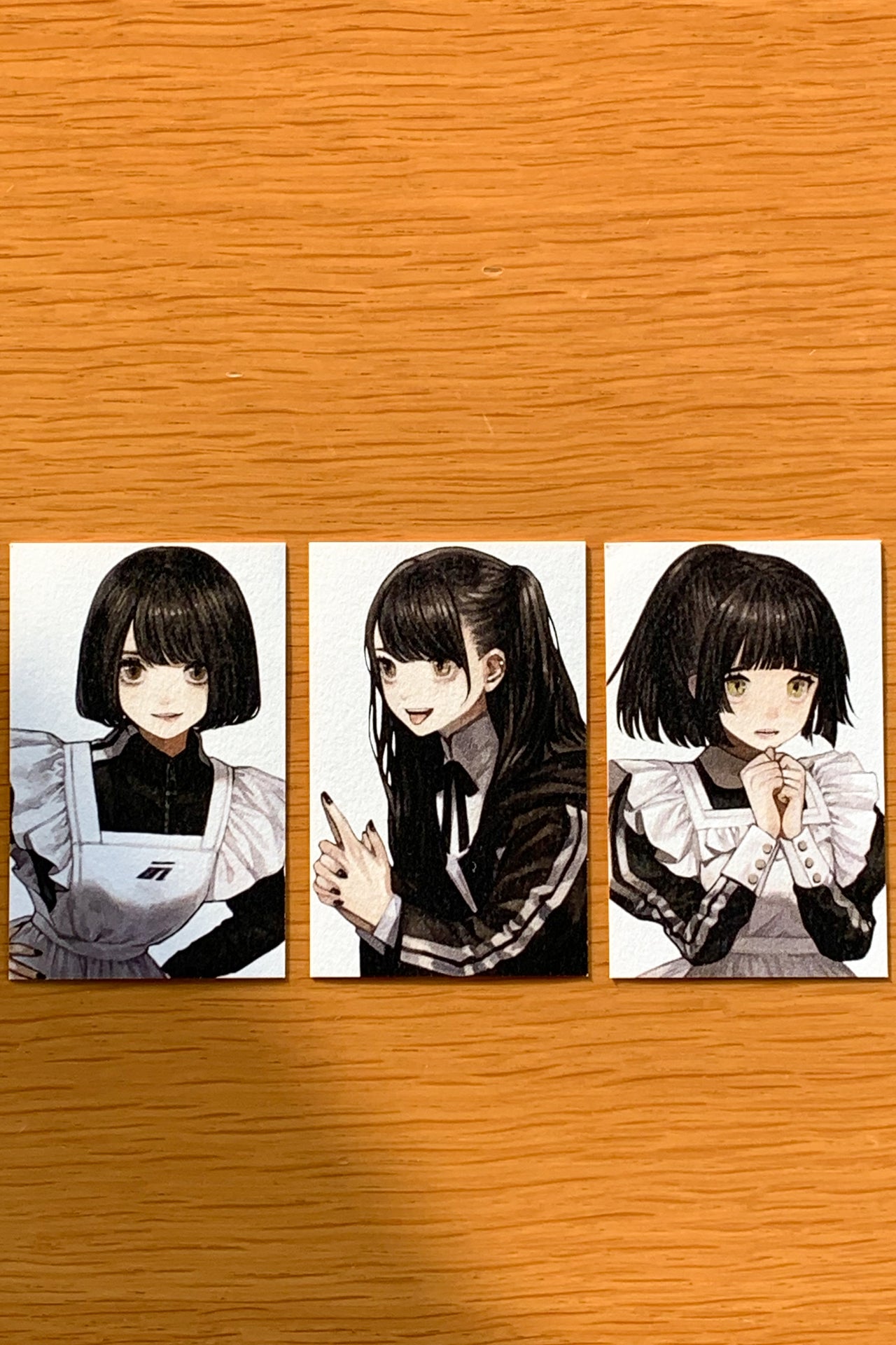 坂内若<br>「ジャージメイド」<br>イラストカード