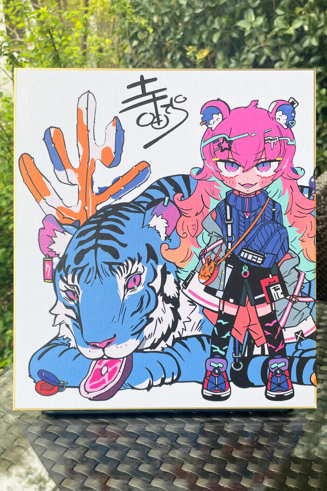 寺田てら「直筆サイン入り色紙セット」《ワンスト23'春コレ》