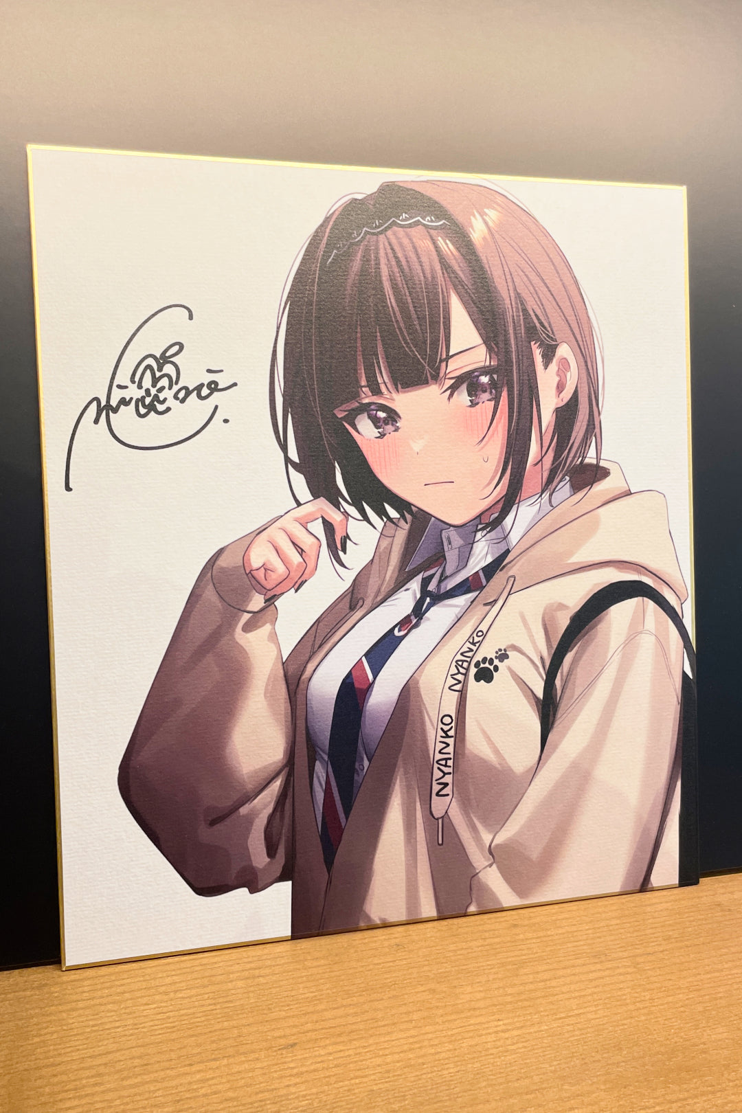 千種みのり<br>「絵柄確定アクキーセット」<br>直筆サイン入れ色紙付帯<br>（数量限定 / 23'春コレ）