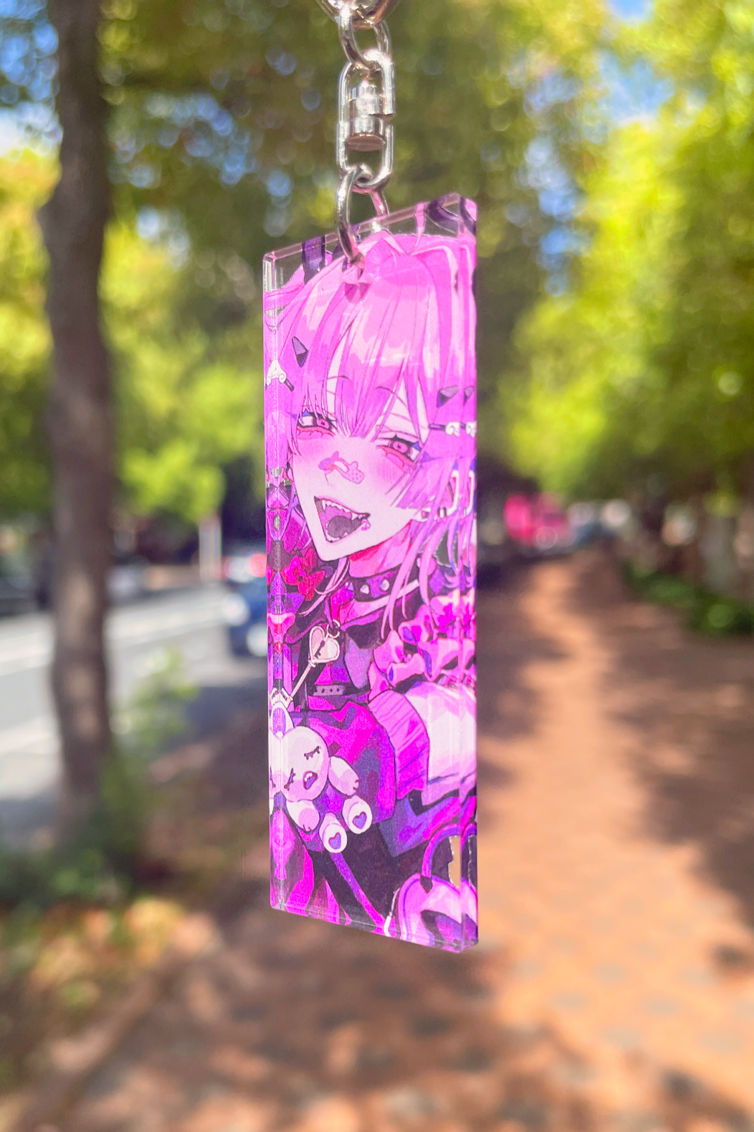 くろうめ<br>「短冊クリアアクキー」<br>《ワンスト23'春コレ》