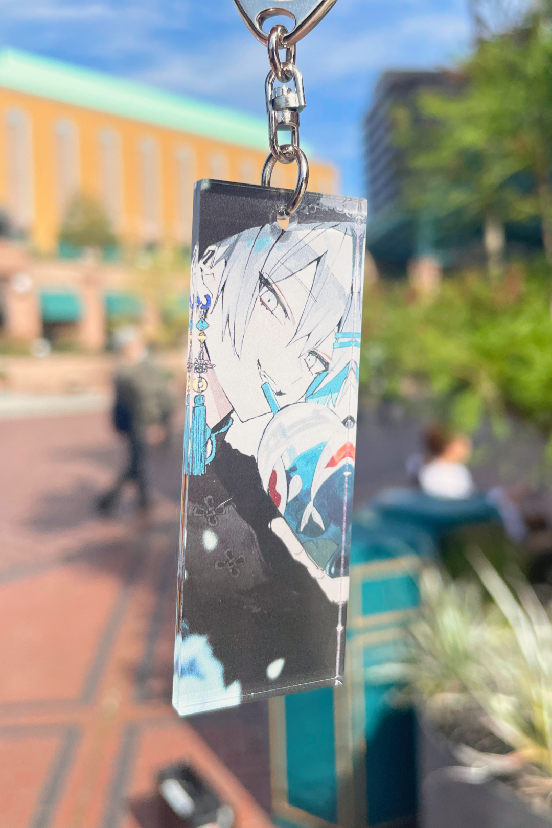 さくしゃ2「短冊クリアアクキー」《 23'春コレ 》 さくしゃ2「短冊クリアアクキー」《 23'春コレ 》