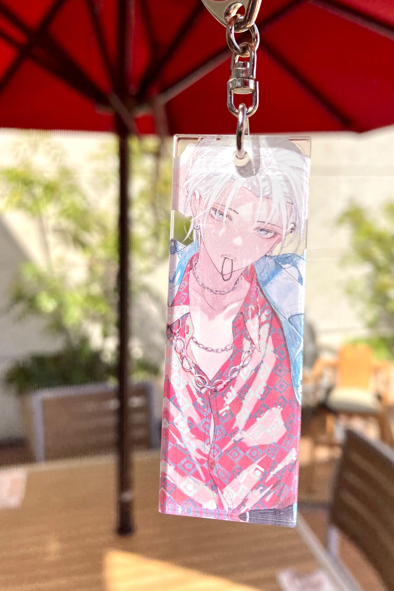 うごんば<br>「短冊クリアアクキー」<br>《ワンスト23'春コレ》