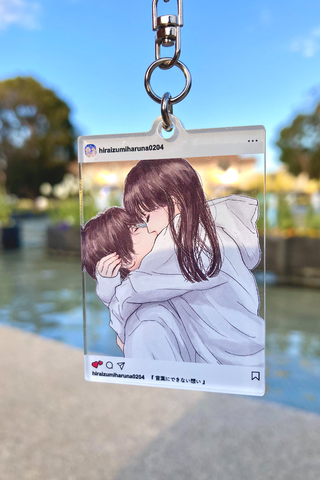 平泉春奈さん「新作Instagram風アクキー＆アクリルアート