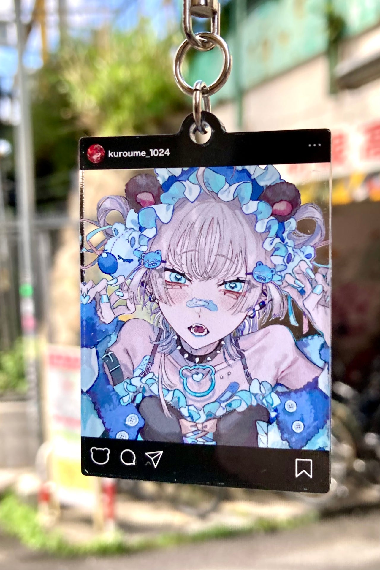 くろうめ<br>インスタ風アクキー<br>全２種