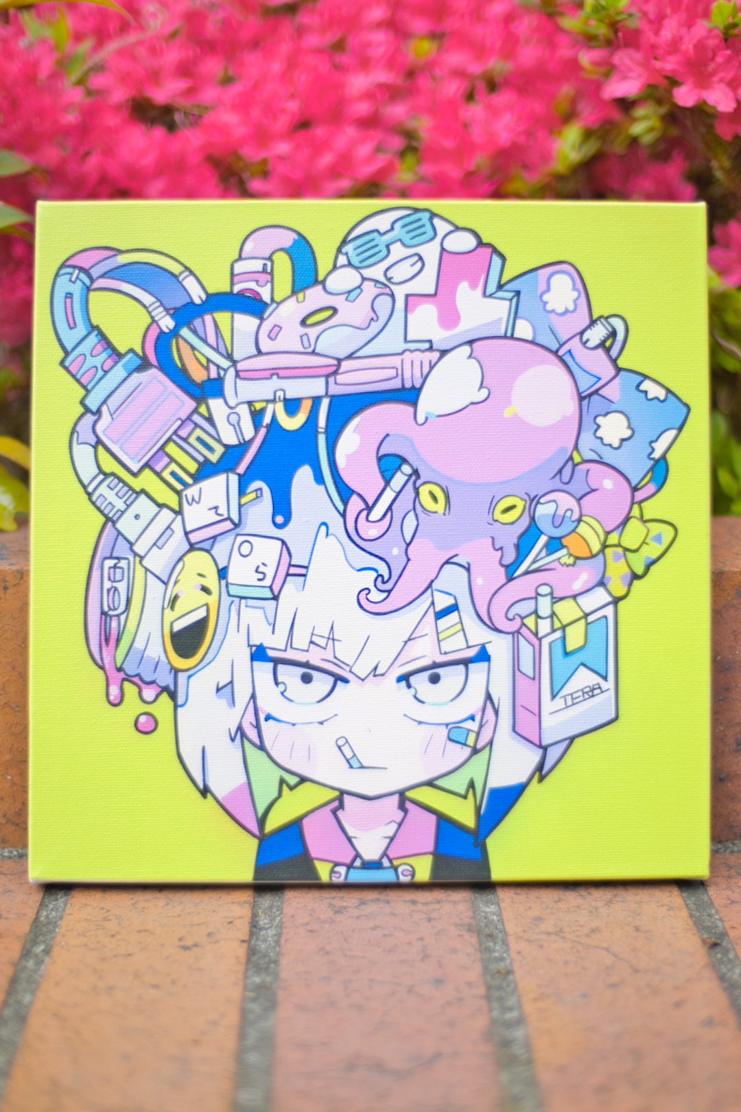 寺田てら「スクエアキャンバスアート」《ワンスト23'春コレ