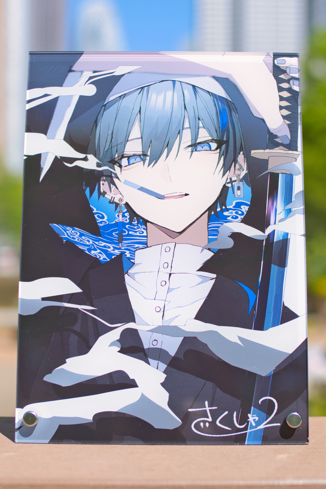 さくしゃ2<br>「直筆サイン入りアクリルアート」<br>(数量限定 / 23'春コレ)