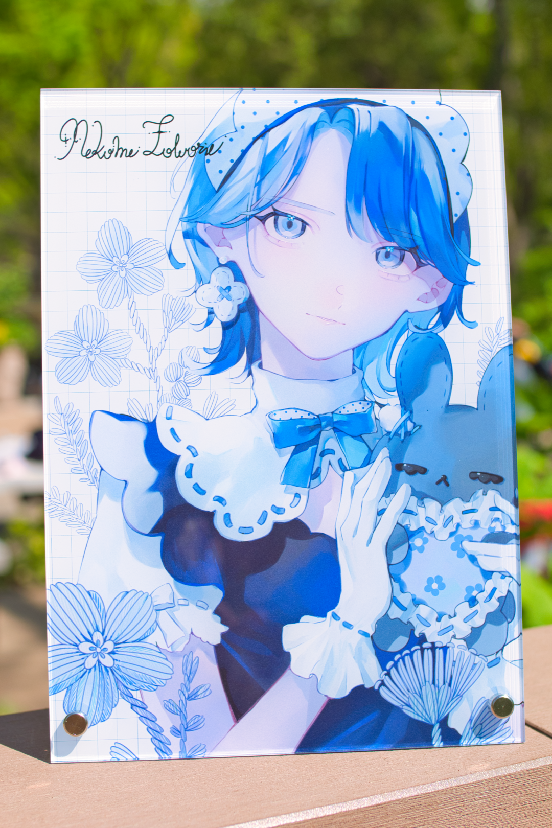 猫目トヲル<br>「直筆サイン入りアクリルアート」<br>(数量限定 / 23'春コレ)