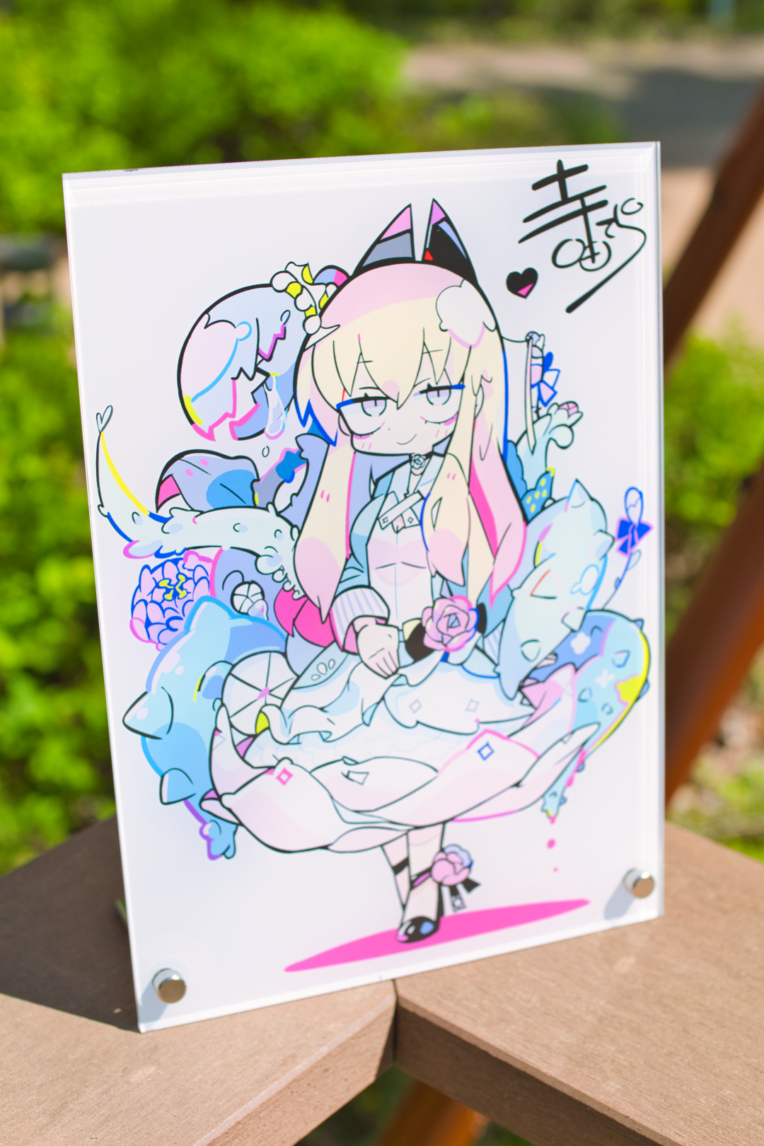 寺田てら「直筆サイン入りアクリルボード」数量限定《ワンスト23 寺田てら「直筆サイン入りアクリルボード」数量限定《ワンスト23