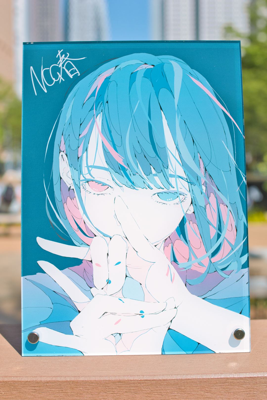 ノーコピーライトガール<br>「直筆サイン入りアクリルアート」<br>（数量限定 / 23'春コレ）