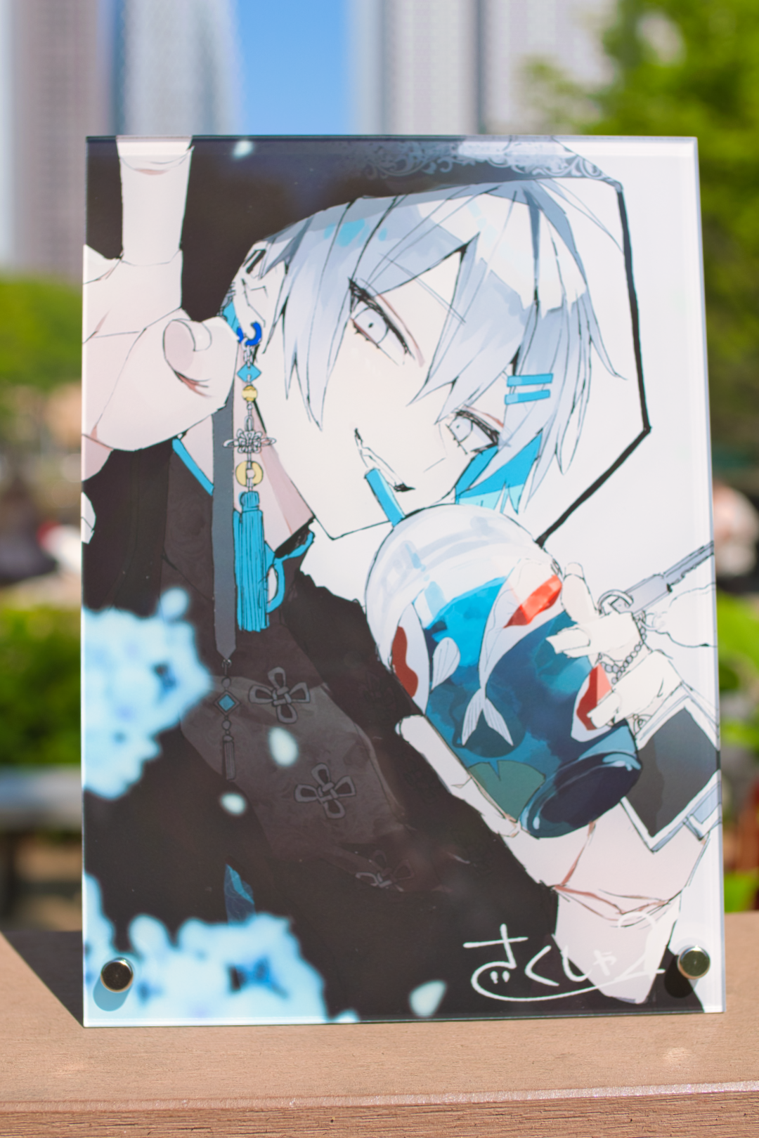 皐月恵 直筆サイン入りアクリルアート/アクリルボード 皐月恵 直筆 皐月恵 直筆サイン入りアクリルアート/アクリルボード 皐月恵 直筆