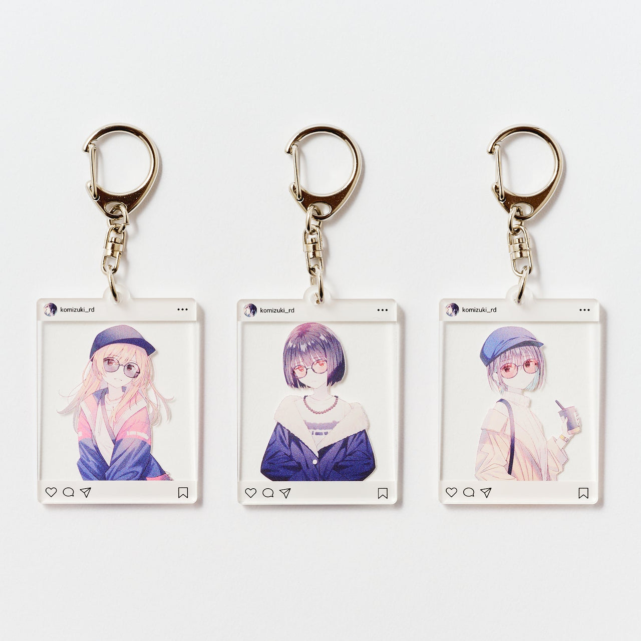 古弥月「インスタ風アクキー」<br>《Autumn Collection23'》