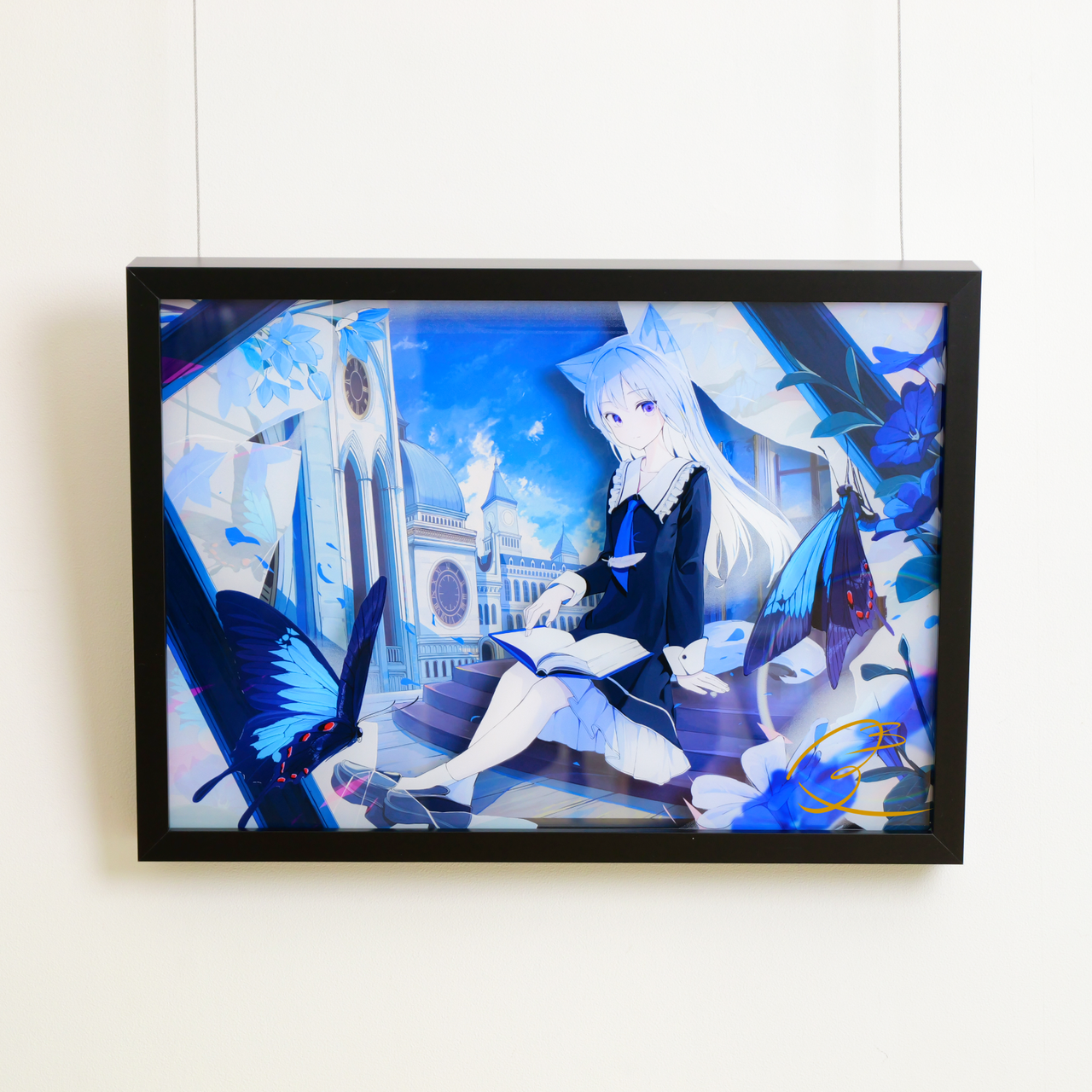 みきさい「多層アクリルアート(A3)」<br>《Autumn Collection23'》