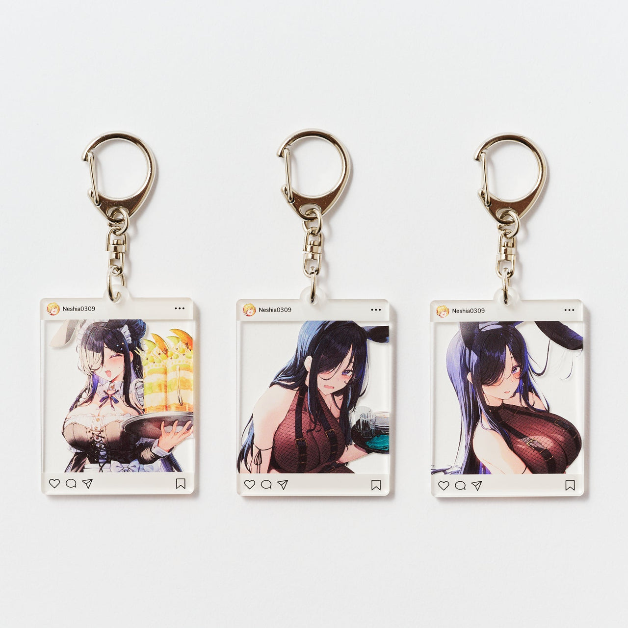 ねしあ「インスタ風アクキー」<br>《Autumn Collection23'》