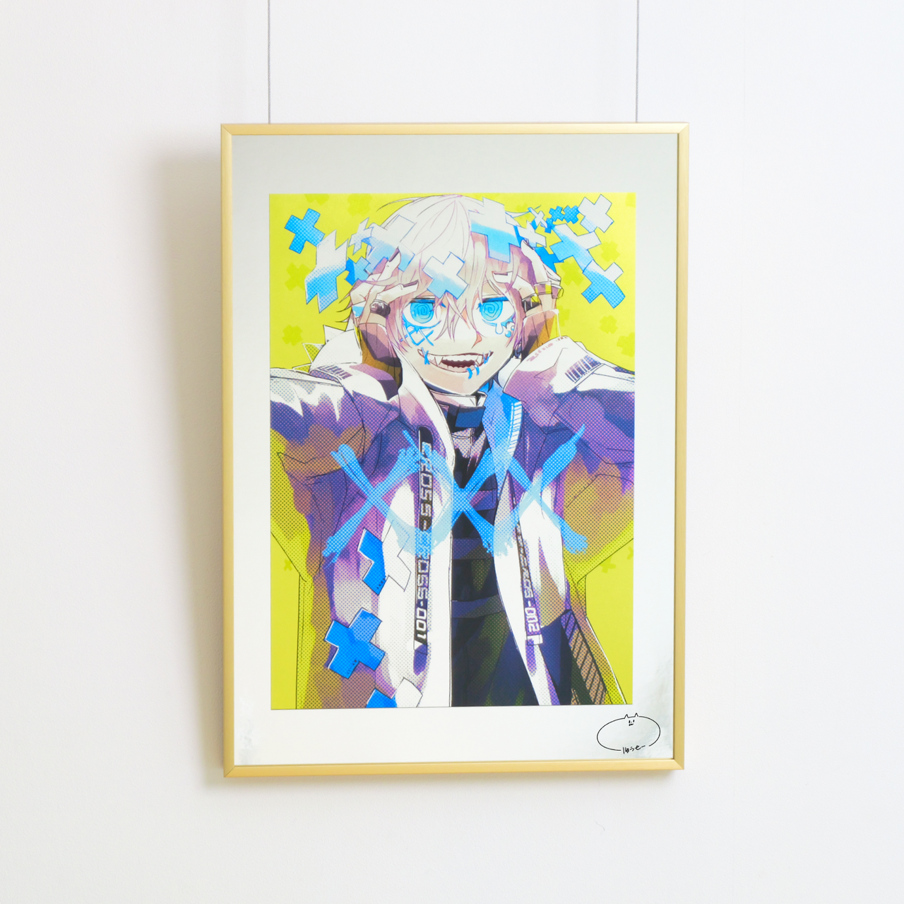 りゅうせー「アルミ・アクリル特殊加工アート（A3）」<br>《Autumn Collection23'》