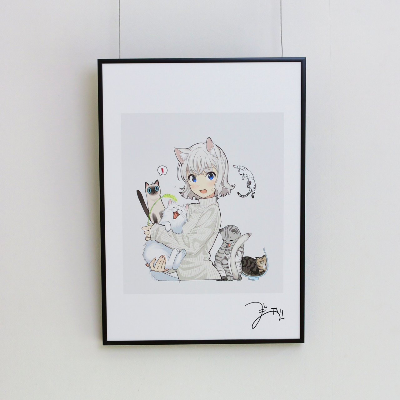 手島nari「ジークレーアート（A3）」<br>《Autumn Collection23'》