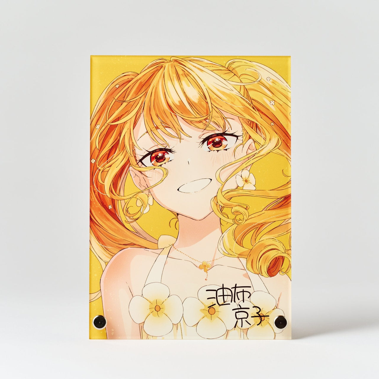 油布「サイン入りアクリルアート（B5）」<br>《Autumn Collection23'》