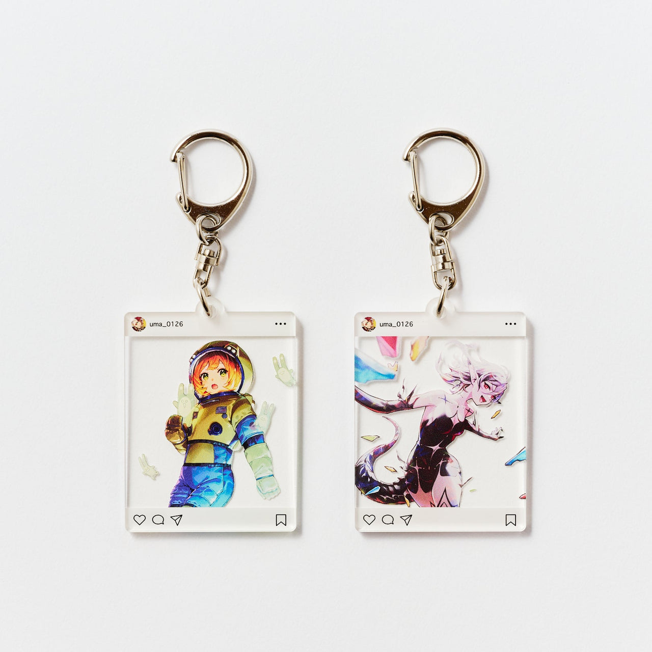 ユウマ「インスタ風アクキー」<br>《Autumn Collection23'》
