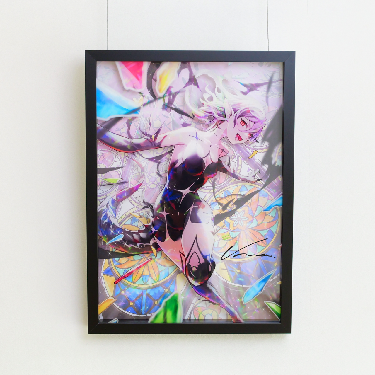 ユウマ「多層アクリルアート（A3）」<br>《Autumn Collection23'》