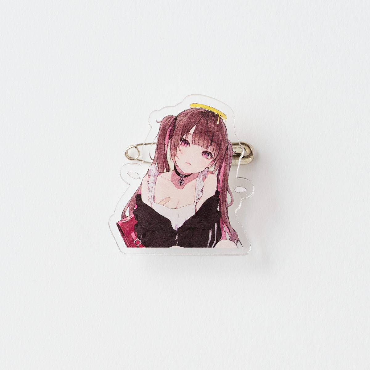はむねずこ「アクリルバッジ」<br>《ワンストHEART_BEAT コレクション24'》