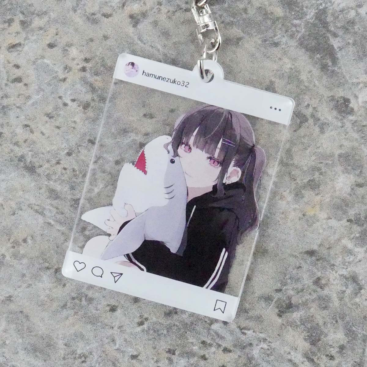 はむねずこ「サイン色紙+instaアクキー+チェキステッカー はむねずこ「サイン色紙+instaアクキー+チェキステッカー