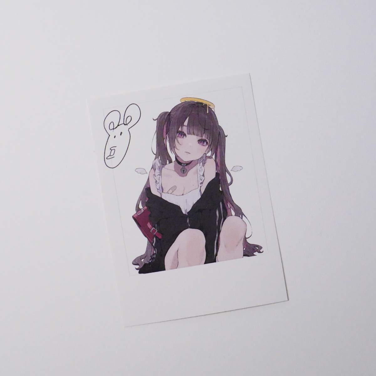 はむねずこ「サイン色紙+instaアクキー+チェキステッカー はむねずこ「サイン色紙+instaアクキー+チェキステッカー