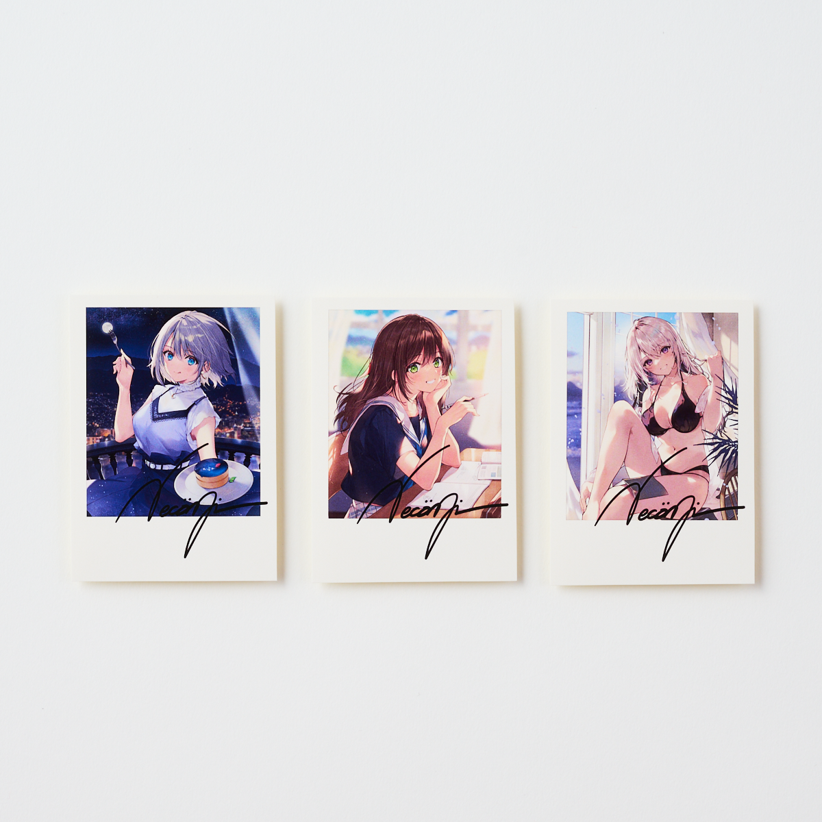 necömi 直筆サイン入り複製色紙 ワンストTOKIMEKI コレクション24 necömi》ワンストTOKIMEKI コレクション24'
