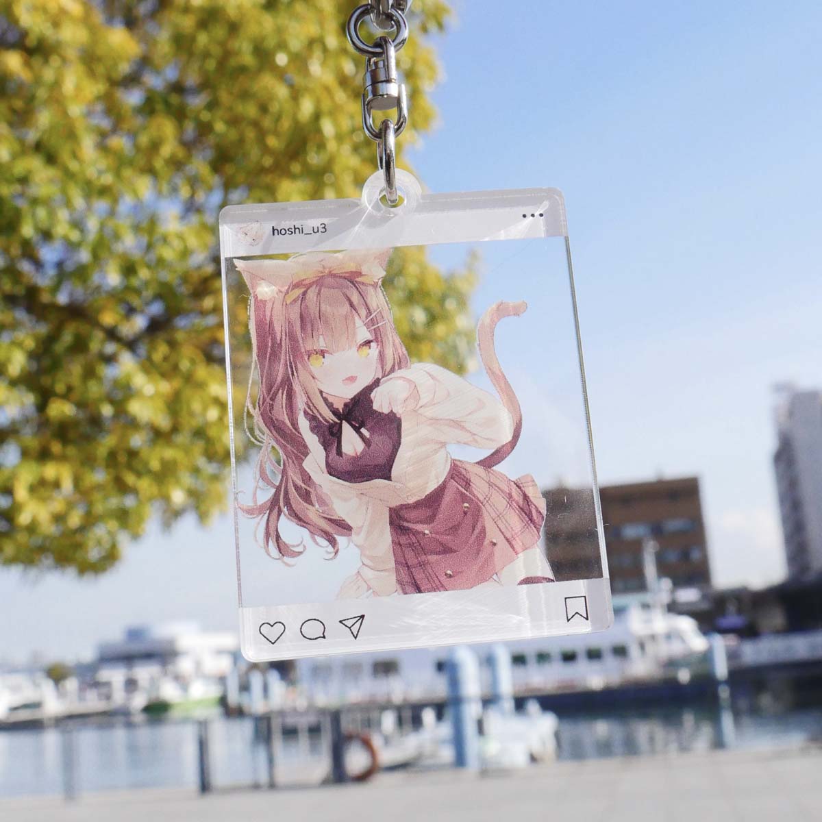 ほし「インスタ風アクキー」《ワンスト Winter Collection24'》