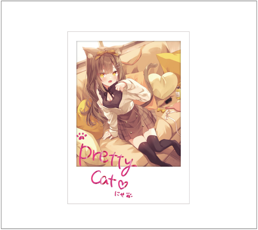 ほし「チェキステッカー」<br>《Winter Collection24'》