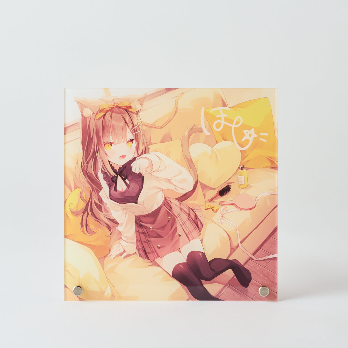 ほし「サイン入りアクリルアート（S0）」<br>《Winter Collection24'》