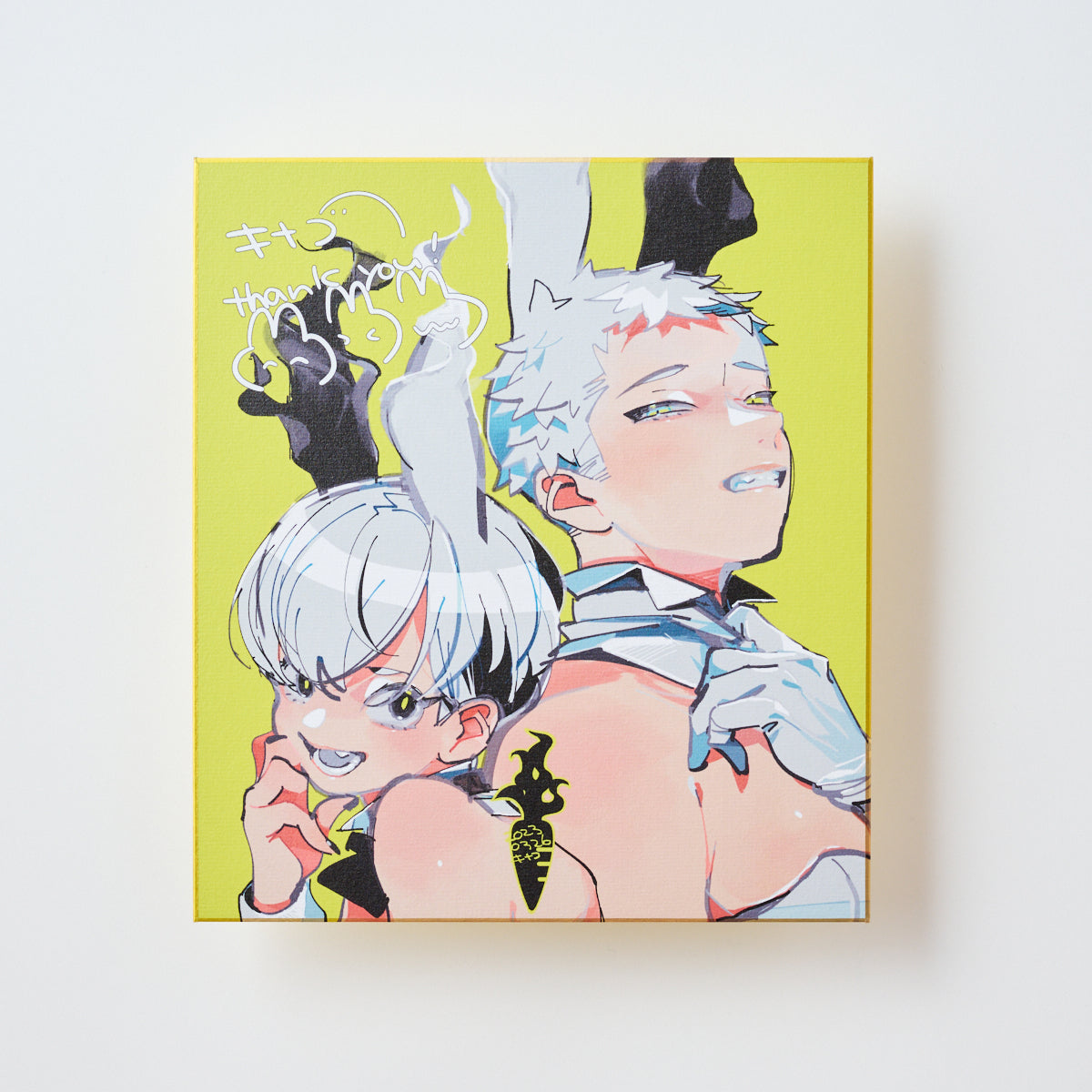 キナコ「サイン入り色紙+アクキー全種セット」<br>《Winter Collection24'》