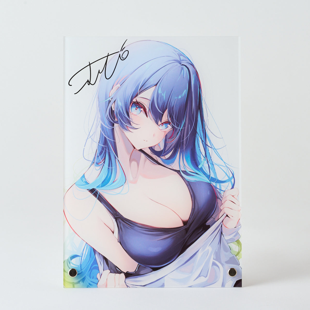 こむぴ「サイン入りアクリルアート（B5）」<br>《Winter Collection24'》