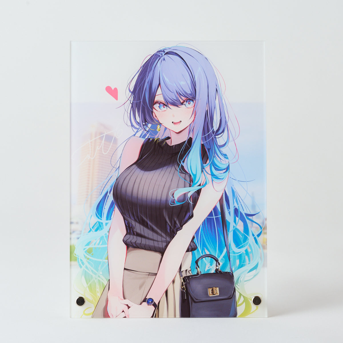 こむぴ「サイン入りアクリルアート（B5）」<br>《Winter Collection24'》