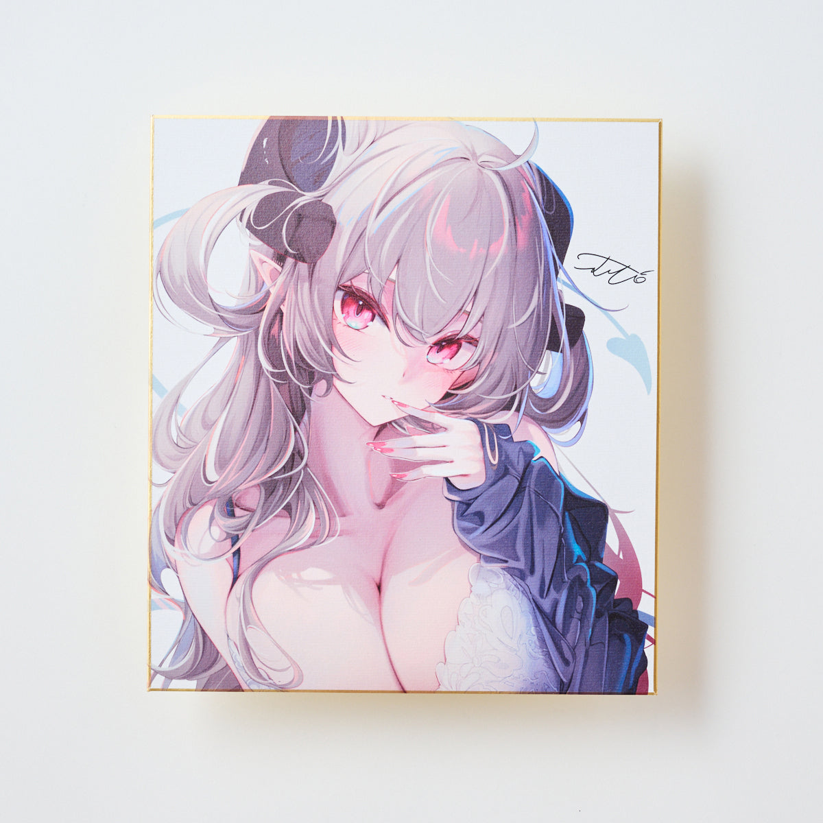 こむぴ「サイン入り色紙+アクキー全種セット」<br>《Winter Collection24'》