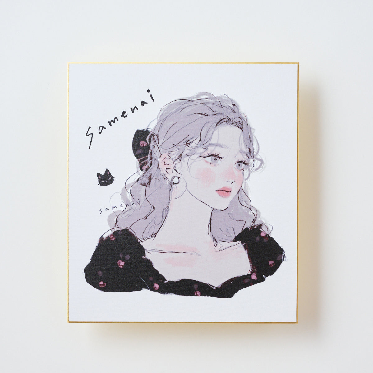 さめない「サイン入り色紙+アクキー全種セット」<br>《Winter Collection24'》