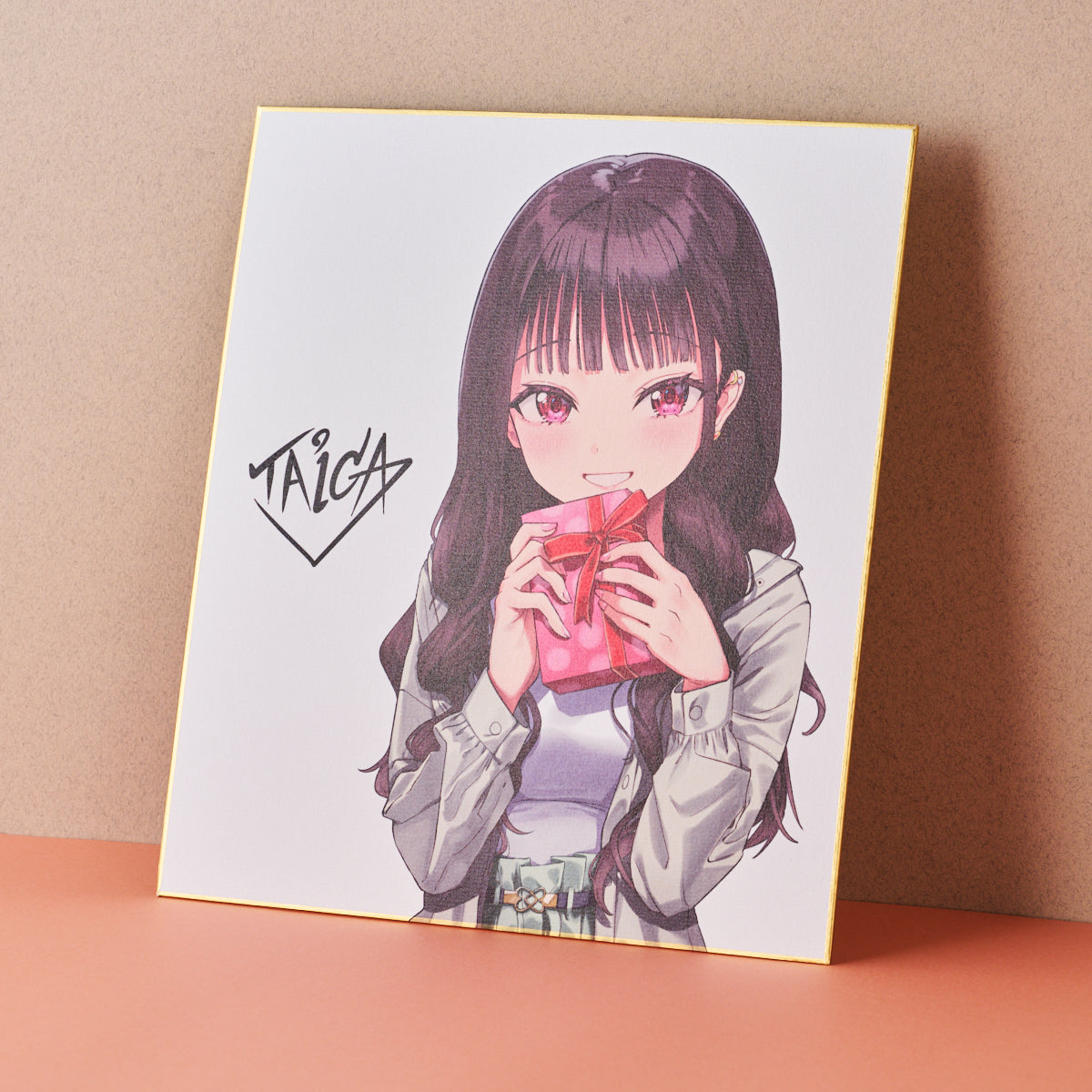 TAiGA「サイン色紙」《ワンスト Winter Collection24'》