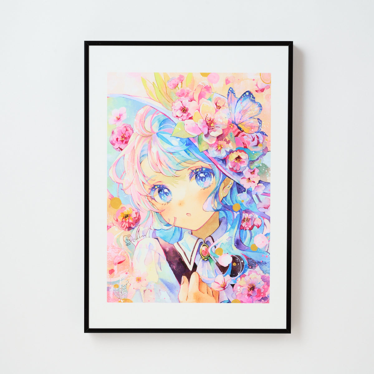 ゆゆはる「ジークレーアート（A3）」<br>《Winter Collection24'》