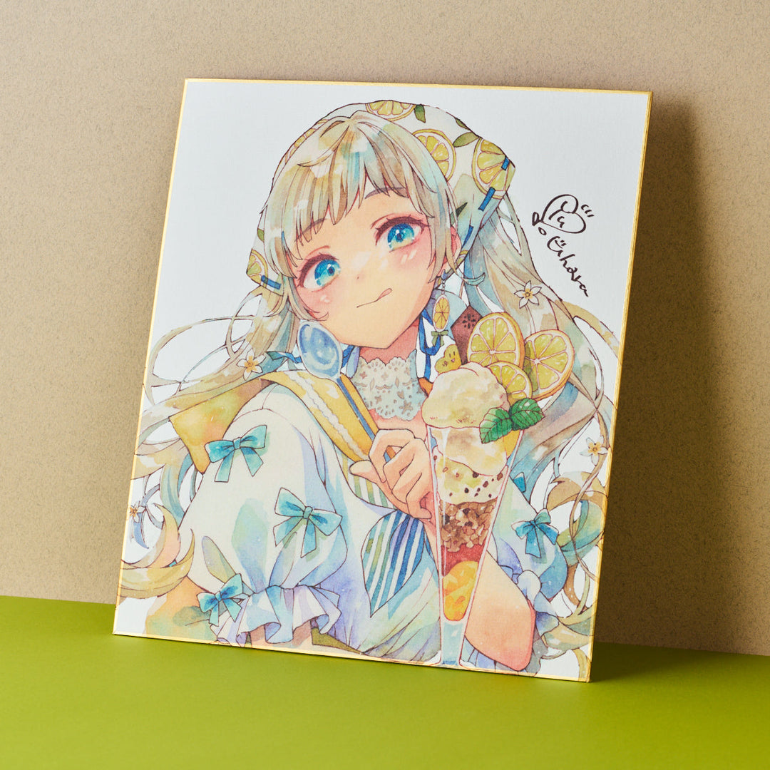 【予約】 ゆゆはる「サイン色紙」《ワンスト Winter Collection24 書